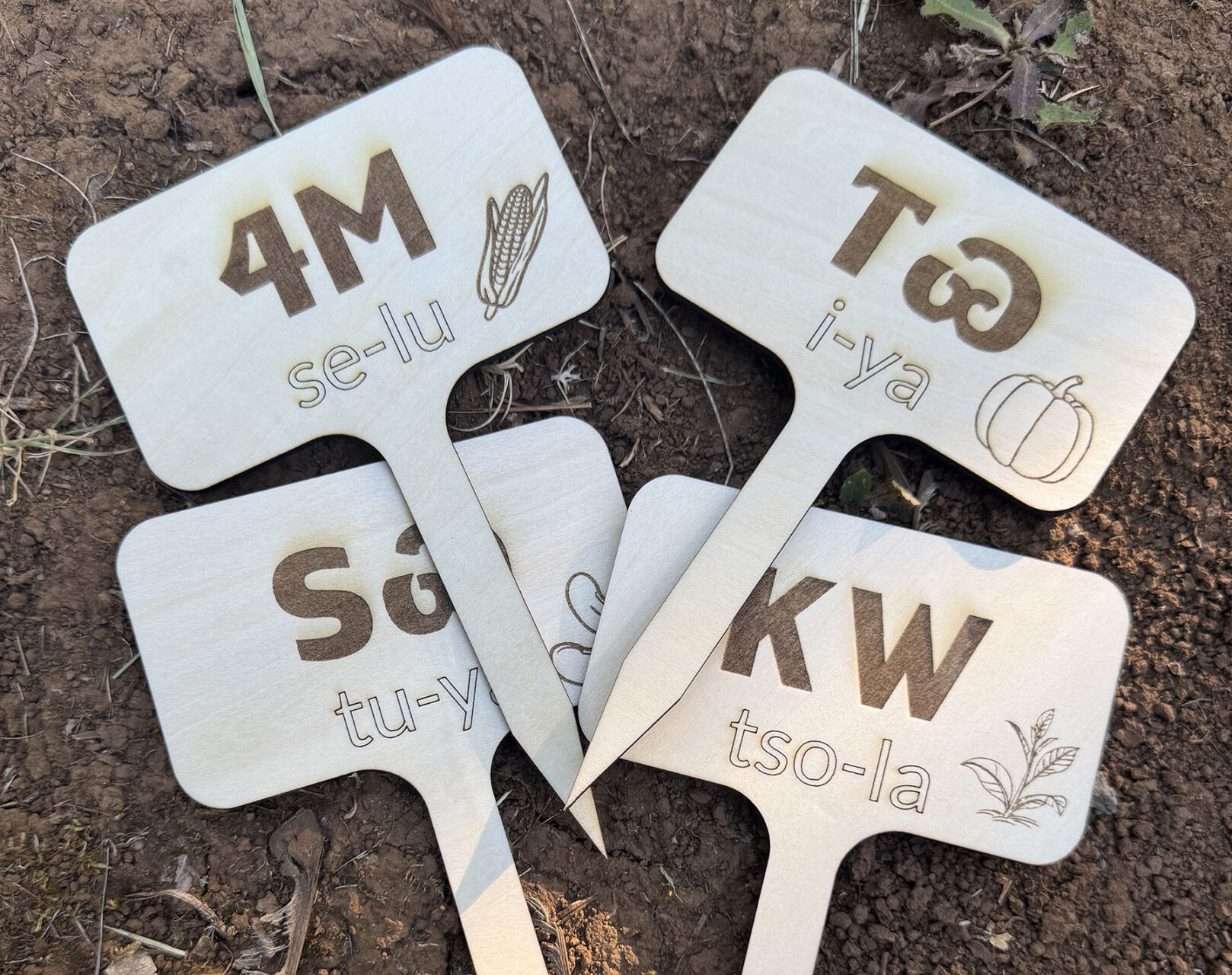 Cherokee Corner promotes language with tangible learning material